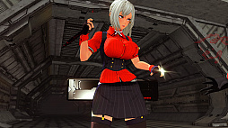 画像ギャラリー No.024のサムネイル画像 / 彩,咲,レイが新衣装をまとって大暴れする,「お姉チャンバラORIGIN」のDLC第2弾が本日配信開始