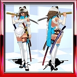 画像ギャラリー No.007のサムネイル画像 / 「お姉チャンバラORIGIN」のDLC第4弾となる彩,咲,レイのホストガール衣装や水着など追加コスチュームが本日配信開始