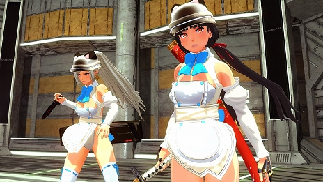 画像ギャラリー No.010のサムネイル画像 / 「お姉チャンバラORIGIN」のDLC第4弾となる彩,咲,レイのホストガール衣装や水着など追加コスチュームが本日配信開始