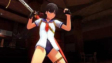 画像ギャラリー No.026のサムネイル画像 / 「お姉チャンバラORIGIN」のDLC第4弾となる彩,咲,レイのホストガール衣装や水着など追加コスチュームが本日配信開始