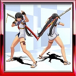 画像ギャラリー No.029のサムネイル画像 / 「お姉チャンバラORIGIN」のDLC第4弾となる彩,咲,レイのホストガール衣装や水着など追加コスチュームが本日配信開始