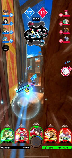 画像ギャラリー No.012のサムネイル画像 / もっと詳しく! 自由に空を飛べるマルチ対戦スマホゲーム「Kick-Flight(キックフライト)」先行プレイベースで中身をチェック