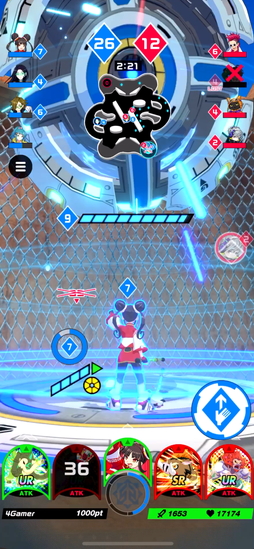 画像ギャラリー No.013のサムネイル画像 / もっと詳しく! 自由に空を飛べるマルチ対戦スマホゲーム「Kick-Flight(キックフライト)」先行プレイベースで中身をチェック