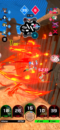 画像ギャラリー No.014のサムネイル画像 / もっと詳しく! 自由に空を飛べるマルチ対戦スマホゲーム「Kick-Flight(キックフライト)」先行プレイベースで中身をチェック