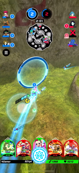 画像ギャラリー No.021のサムネイル画像 / もっと詳しく! 自由に空を飛べるマルチ対戦スマホゲーム「Kick-Flight(キックフライト)」先行プレイベースで中身をチェック