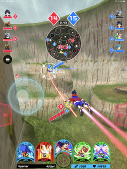 画像ギャラリー No.027のサムネイル画像 / もっと詳しく! 自由に空を飛べるマルチ対戦スマホゲーム「Kick-Flight(キックフライト)」先行プレイベースで中身をチェック