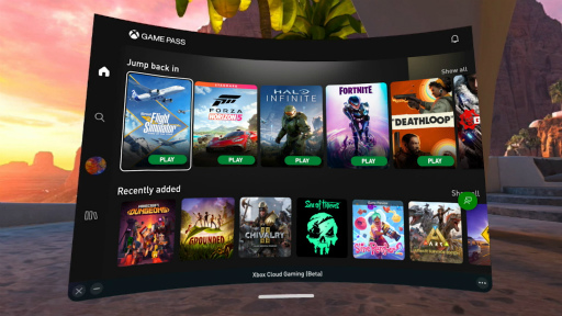 ꡼ No.002Υͥ / Xbox Cloud GamingMeta Quest StoreƳءGame PassΥ饤֥VR֤2D꡼ǥץ쥤Ǥ