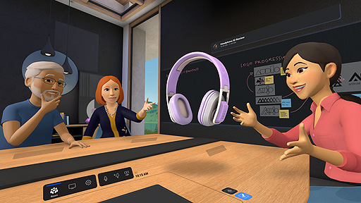 画像ギャラリー No.010のサムネイル画像 / ハイエンドVR HMD「Meta Quest Pro」正式発表。薄型パンケーキレンズ採用でスリム化,10月26日に22万6800円(税込)で発売