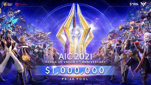 ꡼ No.001Υͥ / з -Arena of Valor-פeݡAIC2021ɤŷꡣɽϡX<sup></sup>eSportsɤ
