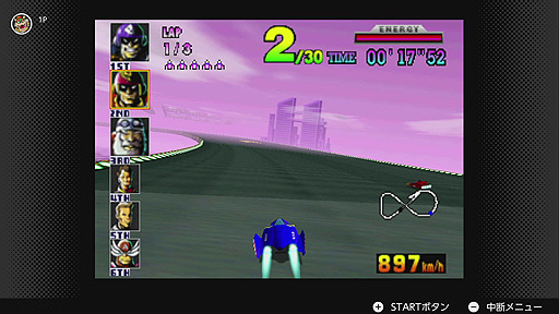 ꡼ No.005Υͥ / F-ZERO Xס1998ǯˤ311NINTENDO 64 Nintendo Switch Onlineо졣F-ZEROɤ³꡼2