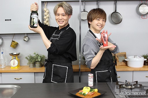 画像ギャラリー No.010のサムネイル画像 / 「あんスタ!!」新番組「CAFE CINNAMON ニキズキッチン」第1回収録現場に潜入レポート。山口智広さん&神尾晋一郎さんがスパイスカレー作りで腕を振るう!