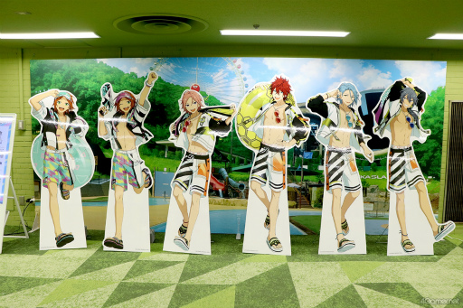 画像ギャラリー No.003のサムネイル画像 / 夏だ! プールだ! “あんスタ”だ! この夏は「2wink」&「Crazy:B」が宣伝大使を務める,東京サマーランドに出掛けよう