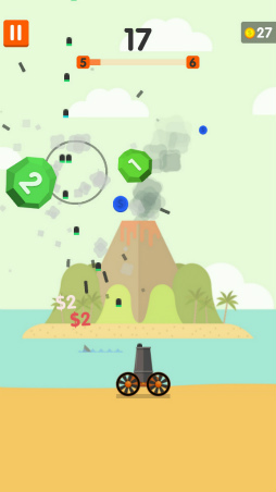 画像ギャラリー No.005のサムネイル画像 / 巨大ボールを撃ち続けろ! スマホ向けシューティング「Ball Blast」を紹介する「(ほぼ)日刊スマホゲーム通信」第1871回