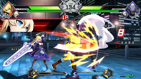 画像ギャラリー No.009のサムネイル画像 / AC版「BLAZBLUE CROSS TAG BATTLE」で新規参戦する「ナオト=クロガネ」「クマ」「セト」「愛乃はぁと」の詳細情報が公開に
