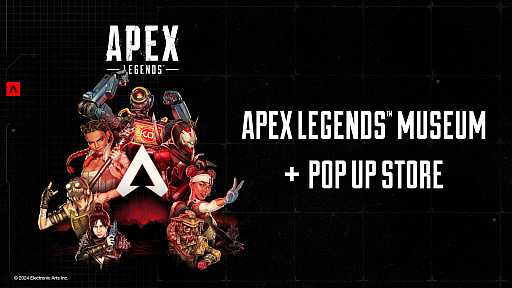 ���������꡼ No.001�Υ���ͥ������ / ����ͥå���������ץꥫ��Ÿ������Ƥ����Apex Legends Museum �� POP UP STORE�פ�����PARCO�ܴۤǳ�����