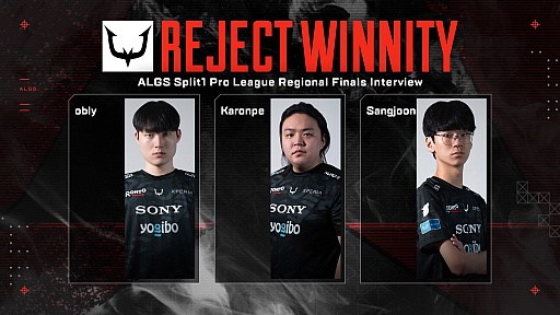 ꡼ No.001Υͥ / Υ󥿥ӥ塼Apex Legends Global Series 2024 Split1Υ꡼ʥեʥͥREJECT WINNITYɤΥȤǺ