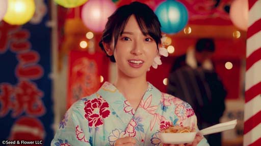 画像ギャラリー No.007のサムネイル画像 / 「ビビッドアーミー」,夏祭りデート動画“日向坂46と楽しむビビアミ夏祭り”をカット公開