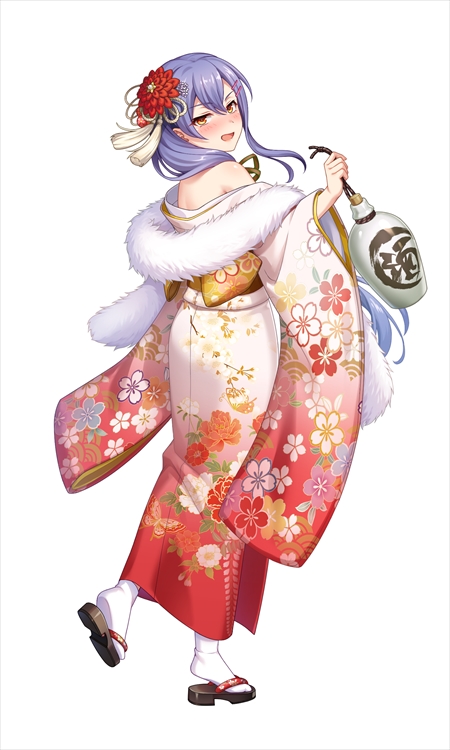 画像ギャラリー No.003のサムネイル画像 / 「ビビッドアーミー」にて,マミエル,ヴェリィ,ドローネの正月限定スキンが登場