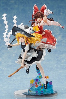 画像ギャラリー No.001のサムネイル画像 / 「東方キャノンボール」,博麗霊夢などのフィギュアが受注受付を開始
