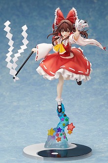 画像ギャラリー No.002のサムネイル画像 / 「東方キャノンボール」,博麗霊夢などのフィギュアが受注受付を開始