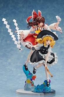 画像ギャラリー No.004のサムネイル画像 / 「東方キャノンボール」,博麗霊夢などのフィギュアが受注受付を開始