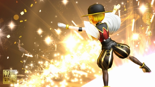 画像ギャラリー No.004のサムネイル画像 / 「戦国BASARA バトルパーティー」，他プレイヤーとのコミュニケーション要素の情報が公開。武将たちの特性やバサラ技なども明らかに