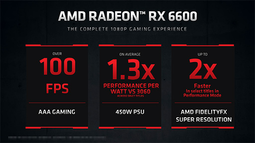 ꡼ No.004Υͥ / AMDGPURadeon RX 6600פȯɽGeForce RTX 3060ĩ魯Navi 2XΥȥ꡼ߥɥ륯饹GPU