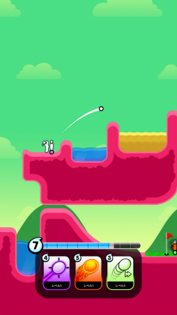 画像ギャラリー No.004のサムネイル画像 / 誰よりも早くカップインを狙え! スマホ向けゴルフゲーム「Golf Blitz」を紹介する「(ほぼ)日刊スマホゲーム通信」第2017回