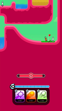 画像ギャラリー No.006のサムネイル画像 / 誰よりも早くカップインを狙え! スマホ向けゴルフゲーム「Golf Blitz」を紹介する「(ほぼ)日刊スマホゲーム通信」第2017回