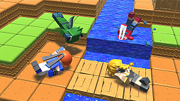 画像ギャラリー No.002のサムネイル画像 / 4人対戦も可能なアクションゲーム「グーニャファイター」,6月27日の発売に先駆けあらかじめダウンロードが開始