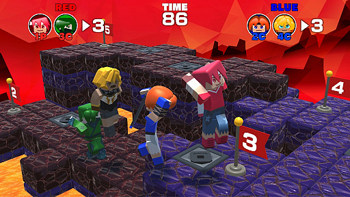 画像ギャラリー No.006のサムネイル画像 / 4人対戦も可能なアクションゲーム「グーニャファイター」,6月27日の発売に先駆けあらかじめダウンロードが開始