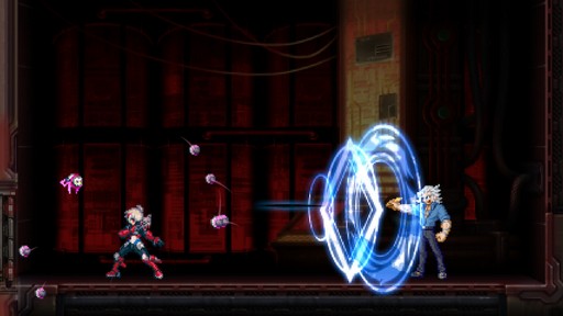 画像ギャラリー No.028のサムネイル画像 / 「白き鋼鉄のX THE OUT OF GUNVOLT」は様々なシステムを使い，希望の歌姫と共に戦う，厨二感満載の横スクロールアクションだ