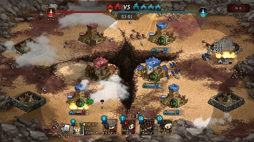 画像ギャラリー No.001のサムネイル画像 / 【PR】4分で決着するバトルの駆け引きを極めろ! スマホ向けRTSの入門用としてもオススメな「アンクラウン」の魅力を紹介