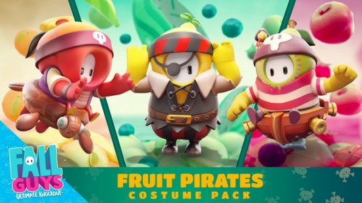 ꡼ No.001Υͥ / Fall Guys: Ultimate Knockoutץդˤ±Fruit Pirate Packɤۿ򳫻ϡҲȥ쥤顼
