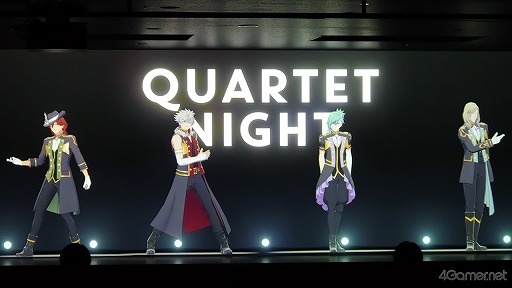 ꡼ No.001Υͥ / QUARTET NIGHTϤˤCG STAR LIVEQUARTET NIGHT LIKE A GAME١׳Ť˿ݾϺ˥åꡪLOVE򴶤ǥθݡ