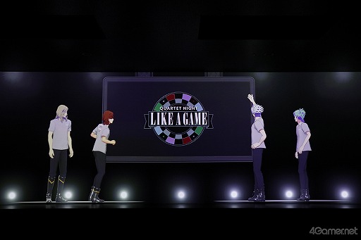 ꡼ No.022Υͥ / QUARTET NIGHTϤˤCG STAR LIVEQUARTET NIGHT LIKE A GAME١׳Ť˿ݾϺ˥åꡪLOVE򴶤ǥθݡ