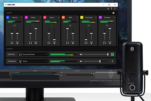 ���������꡼ No.007�Υ���ͥ������ / Corsair��Elgato�֥��ɽ��USB��³��������ɥޥ�����Wave�פ�ȯɽ