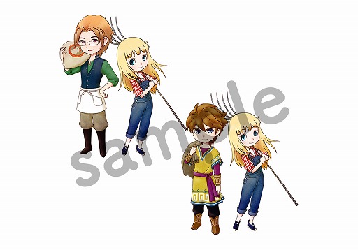 画像ギャラリー No.007のサムネイル画像 / 「牧場物語 再会のミネラルタウン」の予約が開始。店舗別購入特典の情報も公開