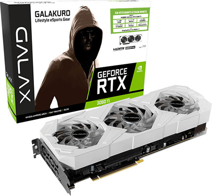 画像ギャラリー No.001のサムネイル画像 / 玄人志向とGALAKUROからRTX 3080 Ti搭載カードが発売。税込20万6000円から