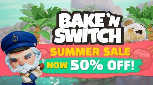 画像ギャラリー No.001のサムネイル画像 / PC版「Bake'n Switch」の半額セールが開催中。8月にアップデートが実装予定