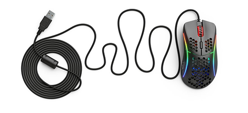 画像ギャラリー No.005のサムネイル画像 / 重量68gで柔軟なケーブルが特徴のゲーマー向けマウス「Glorious Model D」が国内発売