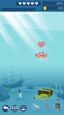 画像ギャラリー No.001のサムネイル画像 / 波紋で海中の泡を消すパズルゲーム「Bubble Pop 〜Ocean Puzzle〜」が配信開始