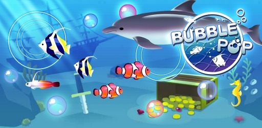 画像ギャラリー No.010のサムネイル画像 / 波紋で海中の泡を消すパズルゲーム「Bubble Pop 〜Ocean Puzzle〜」が配信開始