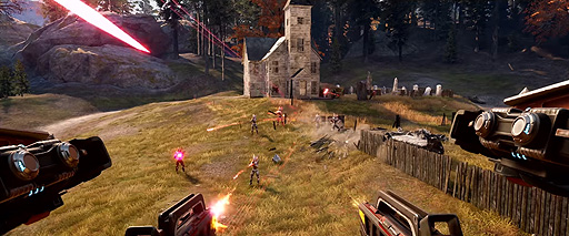 画像ギャラリー No.006のサムネイル画像 / 海外での6月16日リリースが迫る「Disintegration」のローンチトレイラーが公開。浮遊型搭乗兵器に乗り込んで戦う新作FPS