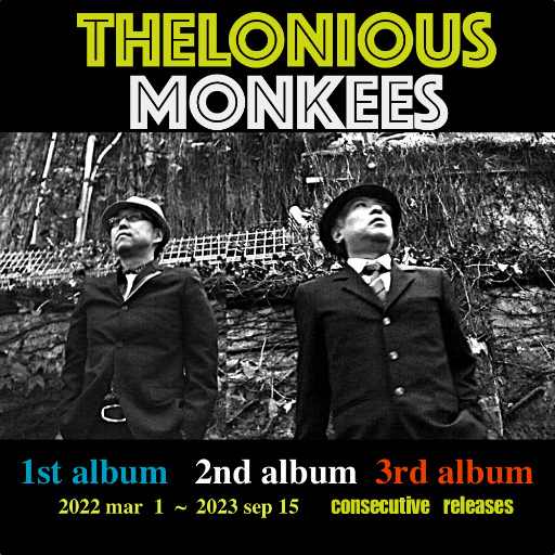 画像ギャラリー No.001のサムネイル画像 / 「moon」MD楽曲のカバーも収録されたセロニアス・モンキースのオリジナルアルバム,先行受注予約を受付中