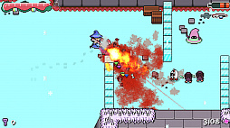 画像ギャラリー No.009のサムネイル画像 / 「トリガー・ウィッチ」のPS4/Xbox One版が7月28日,Switch版が7月29日に配信。さまざまな銃器を使って戦う2DシューティングACT