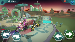 画像ギャラリー No.006のサムネイル画像 / バイクでアクロバティックに走破する。スマホ向けアクション「Gravity Rider Zero」を紹介する「(ほぼ)日刊スマホゲーム通信」第2105回