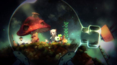 画像ギャラリー No.028のサムネイル画像 / 人類最後の少女トリコを脅かす「汚染天気」とは。「void tRrLM(); //ボイド・テラリウム」の汚染と施設,ダンジョンで身に付けるスキルが公開