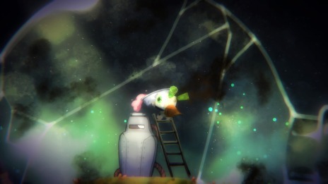 画像ギャラリー No.039のサムネイル画像 / 人類最後の少女トリコを脅かす「汚染天気」とは。「void tRrLM(); //ボイド・テラリウム」の汚染と施設,ダンジョンで身に付けるスキルが公開