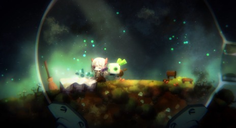 画像ギャラリー No.043のサムネイル画像 / 人類最後の少女トリコを脅かす「汚染天気」とは。「void tRrLM(); //ボイド・テラリウム」の汚染と施設,ダンジョンで身に付けるスキルが公開